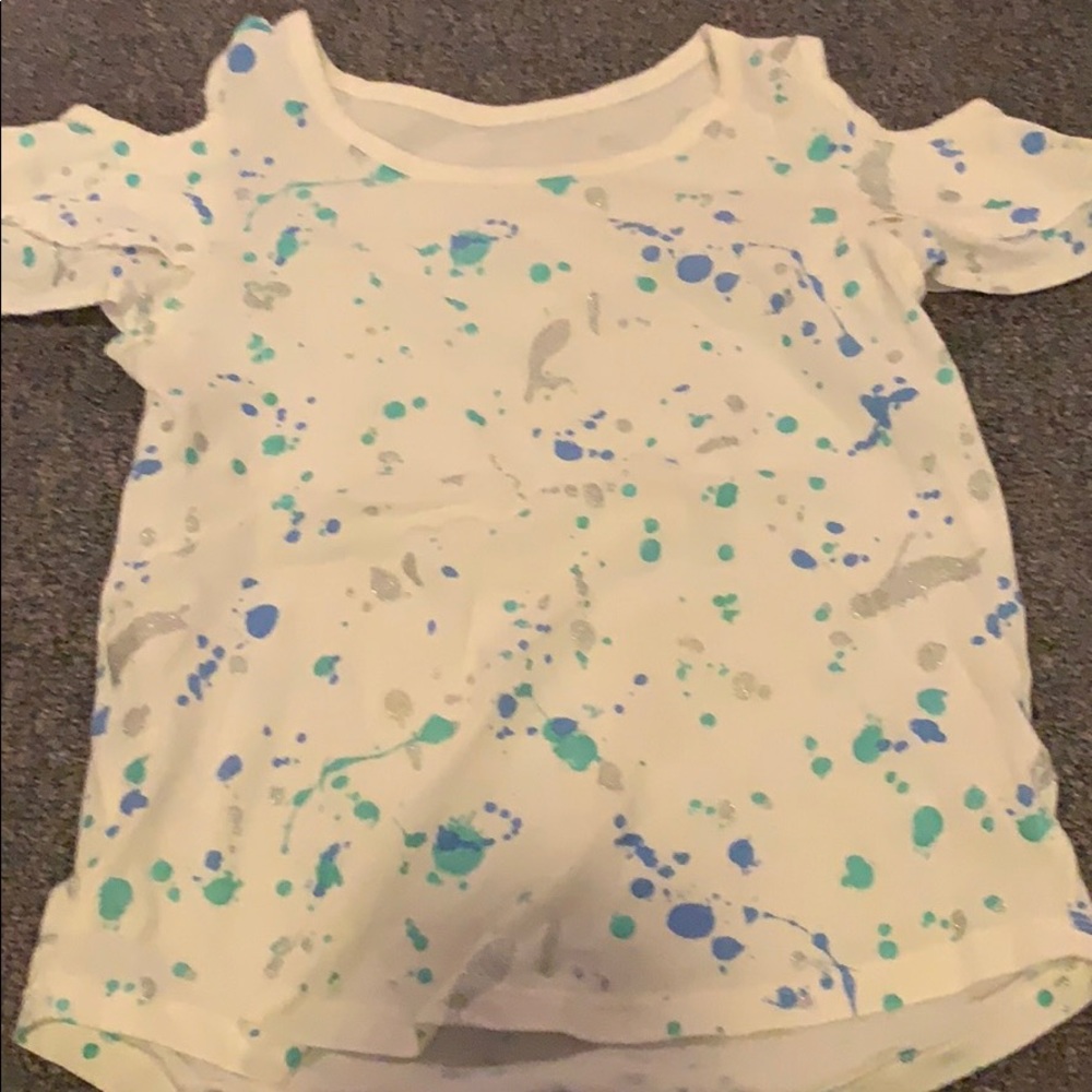 Girls off the shoulder top